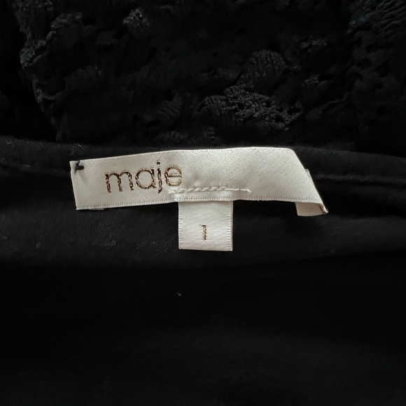 Maje Black Lace Dress - Picture 12 of 16